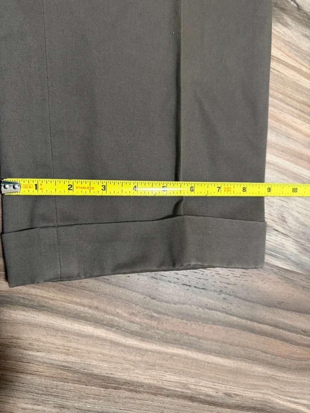 Brooks Brothers Pants Mens 34x32 Brown Lightweight Advantage Chino Elliott Cuff